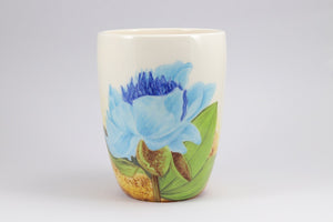 Porcelain Floral Beaker